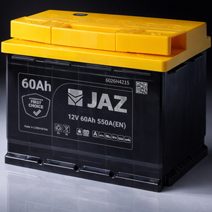 Batería de Coche de Plomo-Ácido de 12V 60Ah 60 L2 Sin Mantenimiento, 550 CCA, Batería de Arranque Automotriz Confiable para Vehículos de Pasajeros JAZ - Product Image 3