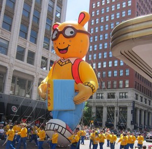 Giá rẻ 60ft cao Inflatable aardvark Inflatable Arthur Reid nhân vật hoạt hình bóng lớn diễu hành bóng bay Arthur - Product Image 1