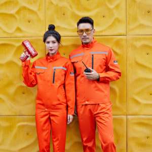 Conjunto de ropa de trabajo Unisex de construcción personalizada australiana, ropa de taller general transpirable para hombres y mujeres - Product Image 5