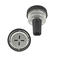Glazen shisha-kom met siliconen kop voor shisha, siliconen kwartskom met warmtebeheersysteem en hittebestendige HMD.