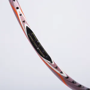 Racchetta da badminton full carbon di alta qualità professionale