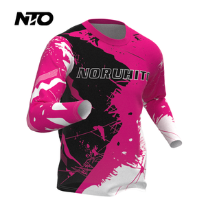 Maillot <span class=keywords><strong>de</strong></span> cyclisme unisexe pour VTT d'été, respirant, à séchage rapide, léger, aérodynamique, pour la descente - Product Image 2