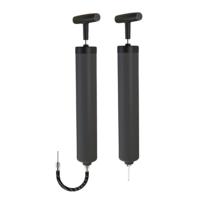 Pompe à air manuelle portable avec aiguille pour bouée de piscine, ballon, jouet de plage, sports nautiques