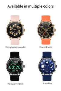 DT10 jam tangan pintar Ios, arloji cerdas kebugaran layar sentuh terbaik LW11 - Product Image 5