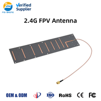 Antena PCB FPV de 2.4GHz de Fácil Instalación para Comunicación de Drones, Conector SMA Macho, Señal de Largo Alcance, OEM