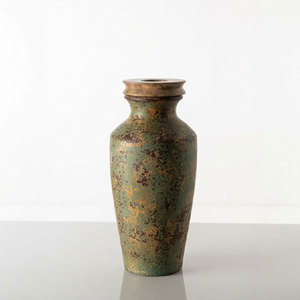 Vase en terre cuite et bois de qualité supérieure, décoration d'intérieur pour les espaces modernes - Product Image 2