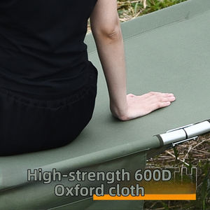 Cama Plegable Ultraligera E-RIKE, <span class=keywords><strong>de</strong></span> Acero y Oxford, Resistente, para Campamento al Aire Libre - Product Image 4