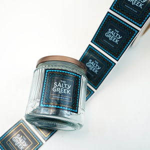 Pegamento fuerte Adhesivo personalizado a prueba <span class=keywords><strong>de</strong></span> aceite Condimentos Etiquetas <span class=keywords><strong>de</strong></span> alimentos Rollo Etiqueta <span class=keywords><strong>de</strong></span> embalaje Compre directamente del fabricante - Product Image 6
