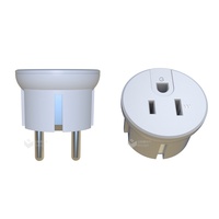 Adaptateur de prise américaine USA vers prise européenne Schuko 16A 250V