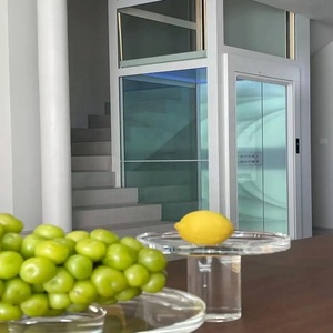 Высококачественный 3-этажный/4-уровневый лифт для виллы/квартиры из ПВХ с панорамным остеклением, гидравлический/тяговый, с 6 кабинами - Product Image 6