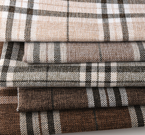 100% Polyester Plain <strong>Burlap</strong> <strong>Fabric</strong> Yarn <strong>Dyed</strong> for Handbag Home Textile Car Cover Linen Weft Knitted Pillow Wholesale Woven <strong>Fabric</strong> - Product Image 6
