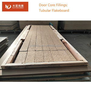 Portes en bois MDF pour l'intérieur des maisons, portes en bois HDF pour les chambres à coucher, pour les maisons et les hôtels, avec cadre en bois et garnitures - Product Image 4