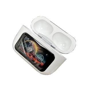 Ai กล่องหูฟังบลูทูธหน้าจอสีสำหรับเล่นกีฬาไร้สายสำหรับ airpods Pro 3กล่องชาร์จหูฟังอัจฉริยะ - Product Image 4
