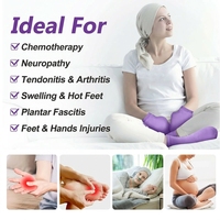 Chaussettes de glace en gel personnalisées pour les mains et les pieds, gants de cryothérapie, compresses pour les pieds pour les soins de chimiothérapie et le soulagement de la neuropathie