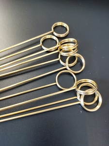 Fiyat ekran rafları Pin alır klipler Metal not klip için çiçek <span class=keywords><strong>DIY</strong></span> el işi teli yer kart tutucu çiçek kart tutucu - Product Image 2