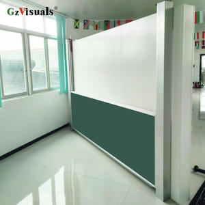 La pizarra móvil de altura ajustable combina la portabilidad con el levantamiento ergonómico para la configuración de la sala de entrenamiento escolar - Product Image 3