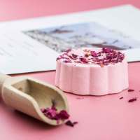 Bombes de bain colorées de haute qualité, sûres, hydratantes et nourrissantes, fabriquées par un fabricant de bombes de bain naturelles en forme de cœur