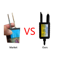 Sensor Digital 2 en 1 de pH y Temperatura del Suelo RS485 LORA LORAWAN WIFI GPRS 4G para Agricultura Inteligente