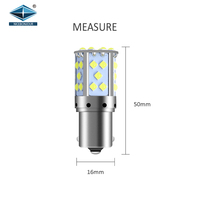 Luz de coche 1156 3157 12V 24V bombilla LED Canbus señal de giro luz de freno 7440 sistema de iluminación automático