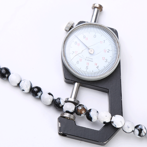 Cuentas de Ágata Natural para la Fabricación de Joyas, Corte Brillante, Mineral Blanco, 3 mm y 8 mm de Altura, Tratadas con Calor - Product Image 2