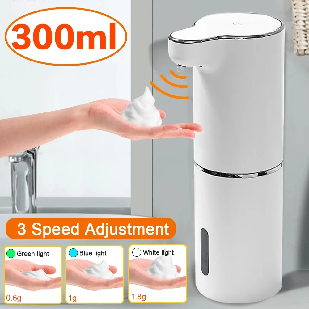 ZXX Smart Home Recargable Baño Sensor infrarrojo Dispensador de espuma líquida Lavado de manos dispensador de jabón automático