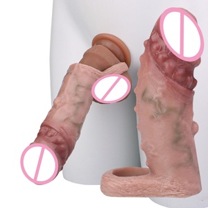 Fundas Extensoras de Pene, Funda para Pene, Juguetes Sexuales para Hombres, Alargamiento de Pene - Product Image 4