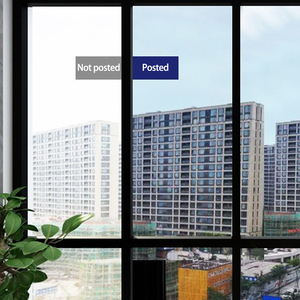 Kax <span class=keywords><strong>Film</strong></span> <span class=keywords><strong>pour</strong></span> fenêtres <span class=keywords><strong>Film</strong></span> d'isolation thermique bleu clair argent fort <span class=keywords><strong>occultant</strong></span> <span class=keywords><strong>Film</strong></span> de construction <span class=keywords><strong>pour</strong></span> fenêtres et fenêtres - Product Image 4