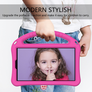 Custodie per bambini per Samsung <span class=keywords><strong>Galaxy</strong></span> Tab <span class=keywords><strong>A7</strong></span> Lite 8.7" 2021 <span class=keywords><strong>Tablet</strong></span> T220 T225, leggere, antiurto, con maniglia e supporto, protezione fotocamera - Product Image 5