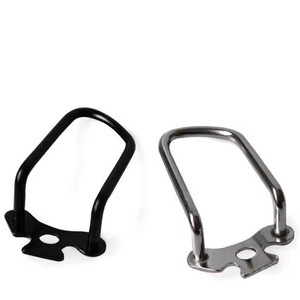 Protector de desviador trasero para bicicleta, accesorio de equipo duradero de metal negro - Product Image 2