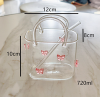 Sac de transport créatif pour verres à cocktail, à vin, à jus de fruits et à thé, avec poignée intégrée