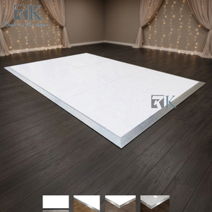 Piste de danse blanche haute brillance, amovible, pour extérieur et intérieur - Product Image 2