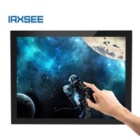 Monitor de Pantalla Táctil Resistente de 15 Pulgadas, Amplio Rango de Temperatura de Funcionamiento, Pantalla Industrial Resistente a Impactos para Diversos Escenarios