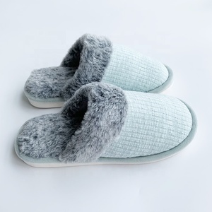 Çin profesyonel üretim moda kapalı ev terlikleri kadınlar için 2021 bayan pamuklu yatak odası ayakkabı - Product Image 5