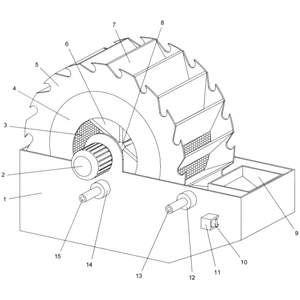 임펠러 모래 세척기 - 미세 모래 회수 저고장률 채석장 모래 세척 장비 - Product Image 5