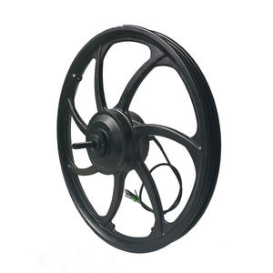 Motor de cubo de 48V 500W 36V 48V 350W DC engranaje sin escobillas Motor de cubo de bicicleta de 20 pulgadas con ruedas delanteras para bicicleta de disco eléctrica - Product Image 1