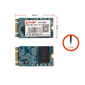 Kston M.<span class=keywords><strong>2</strong></span> SATA ปรับแต่งได้สำหรับแล็ปท็อป NGFF 2242โรงงาน - Product Image 1