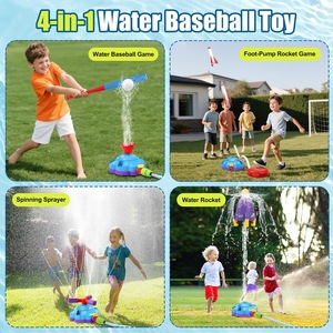 Jouet d'été très populaire : Arroseur rotatif tournesol 4-en-1 pour jeux aquatiques d'extérieur pour enfants - Product Image 2