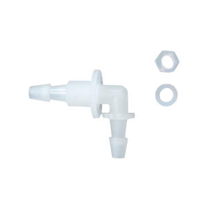 Ensemble complet 4.8-G1/8-4.8 avec coude fileté, écrou d'insertion en plastique, rondelle, tuyau flexible, plaque de raccordement rapide, coude, raccord générique - Product Image 1