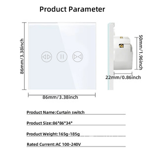 Smart WiFi Curtain Switch Tuya Smart Life App Remote Control Works with Alexa Google Home for Roller <b>Shutter</b> Blind Motor - Product Image 4