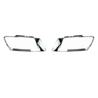 Cache phare transparent en verre pour phare avant de voiture pour Audi Q5 2010 2011 2012 Auto Light Housing Case