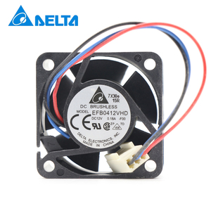 Ventilador Axial de Refrigeración para Micro Gabinete, DELTA EFB0412VHD-F00, 12V CC, 0.18A, 40x40x20mm, 8000rpm, Rodamiento de Bolas, Cables - Product Image 1