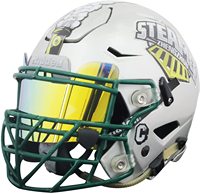 Visière de football la plus vendue bouclier casque américain visière de casque de football avec clips