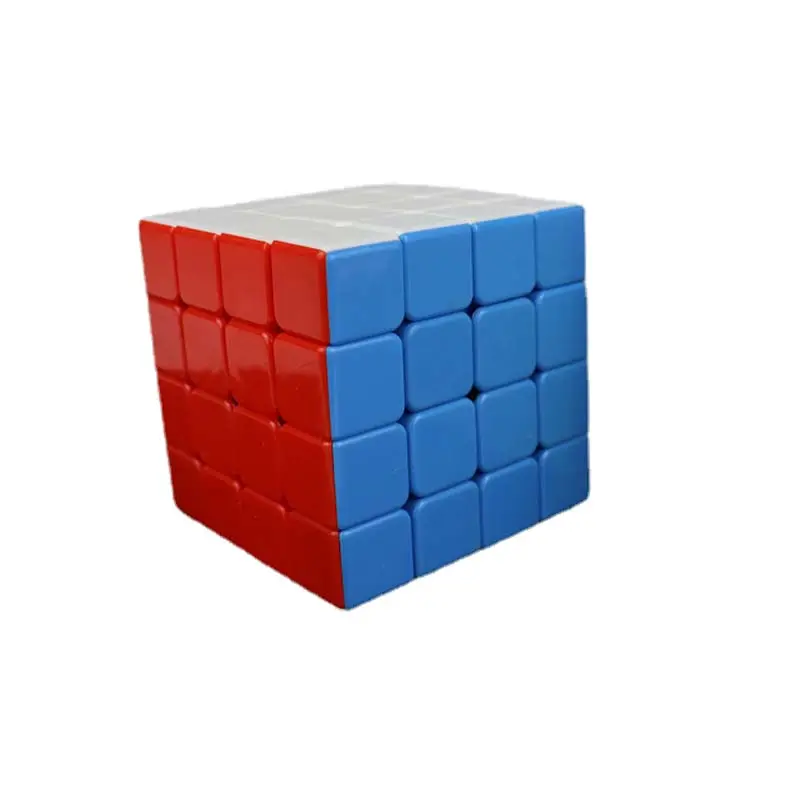 HY Toys Nivel 4 Puzzle Cube juguetes para aliviar el estrés 4 fibra de carbono color sólido ciencia enseñanza niños