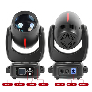 Chùm tia <span class=keywords><strong>200W</strong></span> Sharpy chùm di chuyển đầu ánh sáng DMX chùm 200 di chuyển đầu tại chỗ đèn - Product Image 6