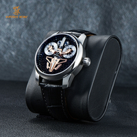 SANYIN marque privée heure errante montre mécanique Unique avancée mouvement automatique cadran rond mode montre-bracelet producteur