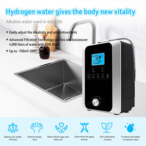 アルカリイオン水生成器 11枚のプラチナコーティングチタンプレート 純度99.99% <span class=keywords><strong>pH</strong></span> 2.8-11 ORP 800mV CE認証 AC - Product Image 5