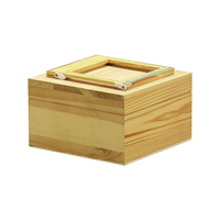 Boîtes décoratives pour la décoration de la maison, grande boîte de rangement en bois, boîte à souvenirs en bois