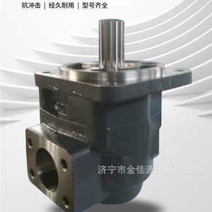 Jinjia Hydraulics JHPv2 Gear Pump Single Stage Side Standing Cast Iron Hydraulic Oil Pump Booster Pump - Product Image 1