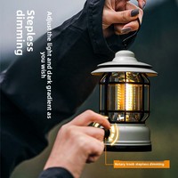 Nouvelle lampe de camping transfrontalière modèle Zhejiang 1927, multifonctionnelle, portable, rechargeable, pour tente, style rétro cheval