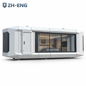 Cabine modulaire de conception européenne W6 avec fenêtre panoramique, maison-capsule pour les stations balnéaires et les villas d'hôtes - Product Image 1